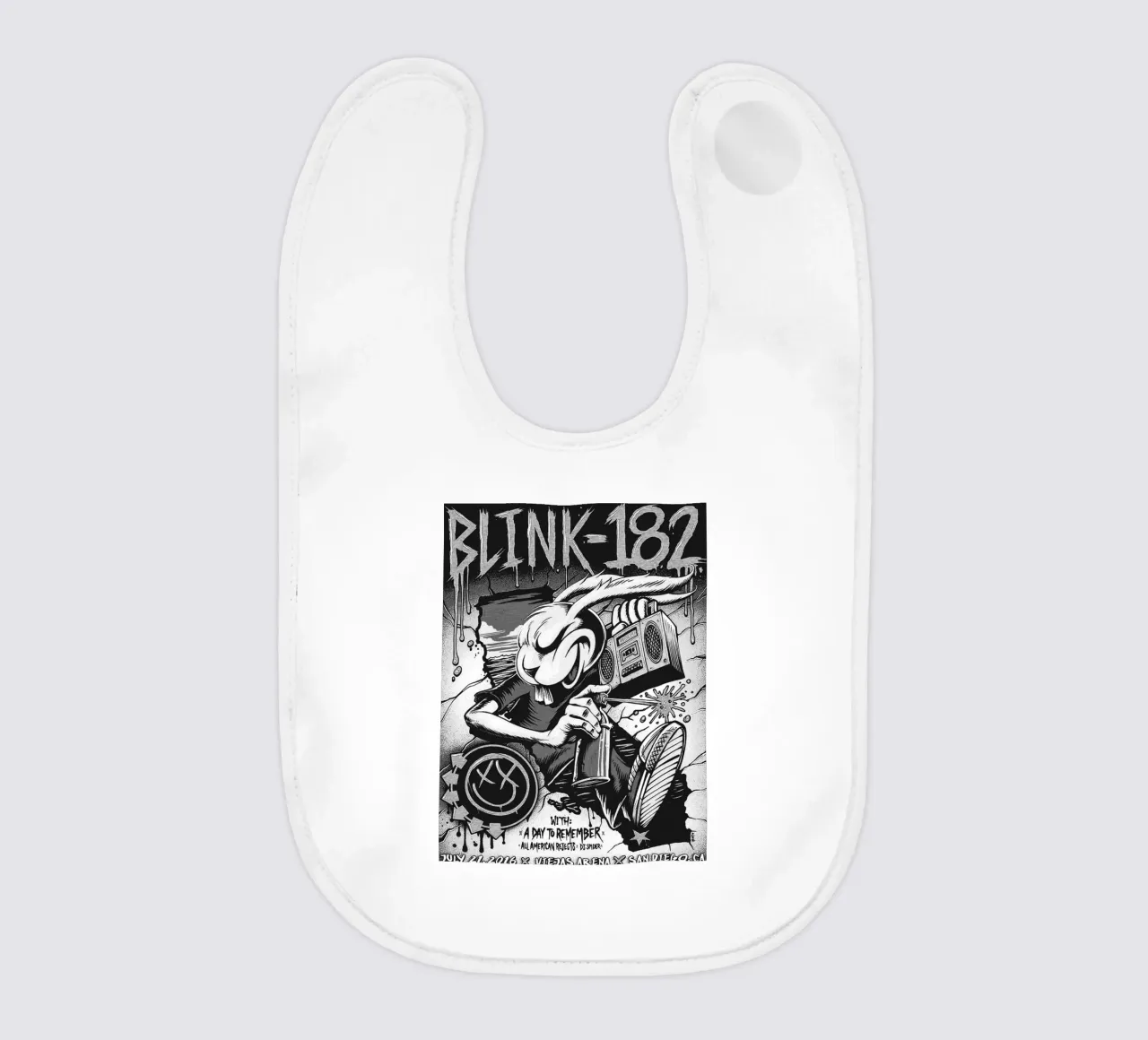 Blink-182-Bandgrafik Babylätzchen von vanhesling