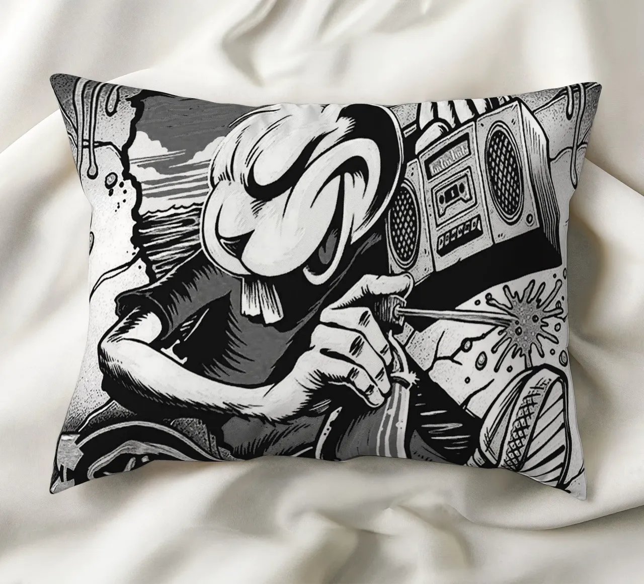 Art du groupe Blink-182 coussin de vanhesling