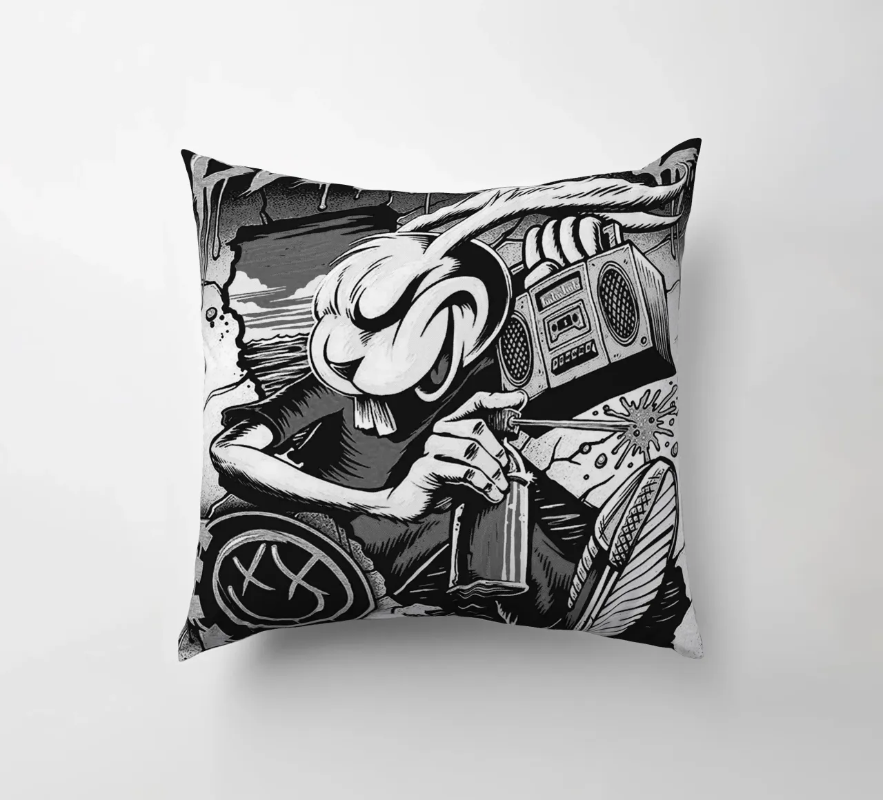 Art du groupe Blink-182 coussin de vanhesling