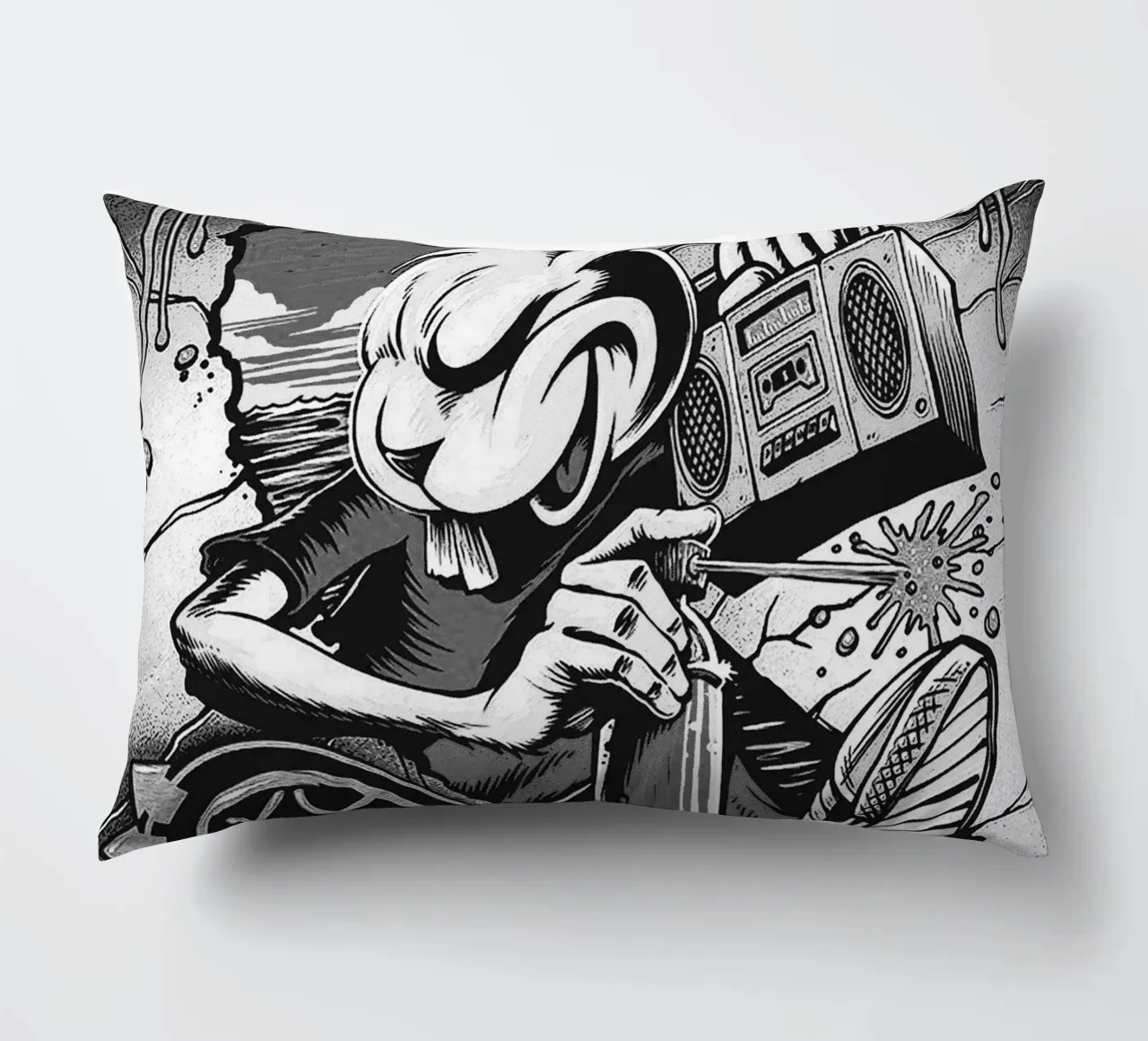 Art du groupe Blink-182 coussin de vanhesling