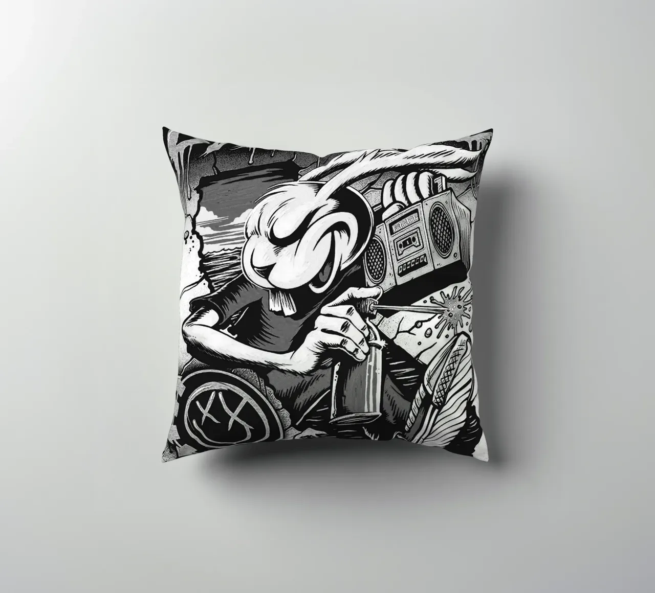 Art du groupe Blink-182 coussin de vanhesling