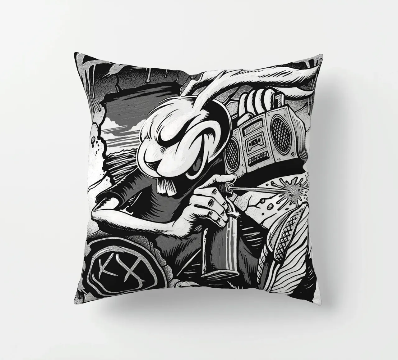 Art du groupe Blink-182 coussin de vanhesling
