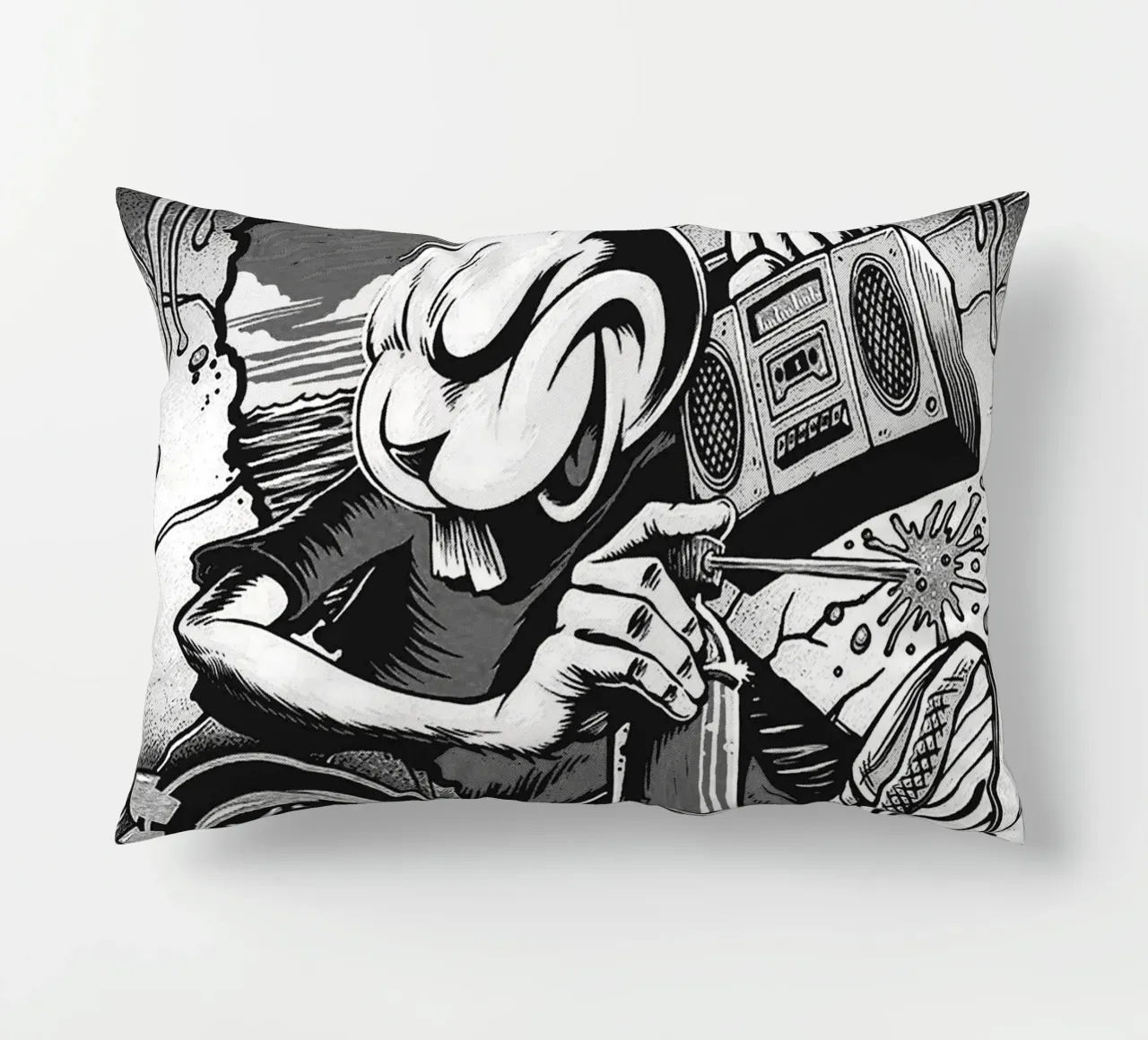 Art du groupe Blink-182 coussin de vanhesling