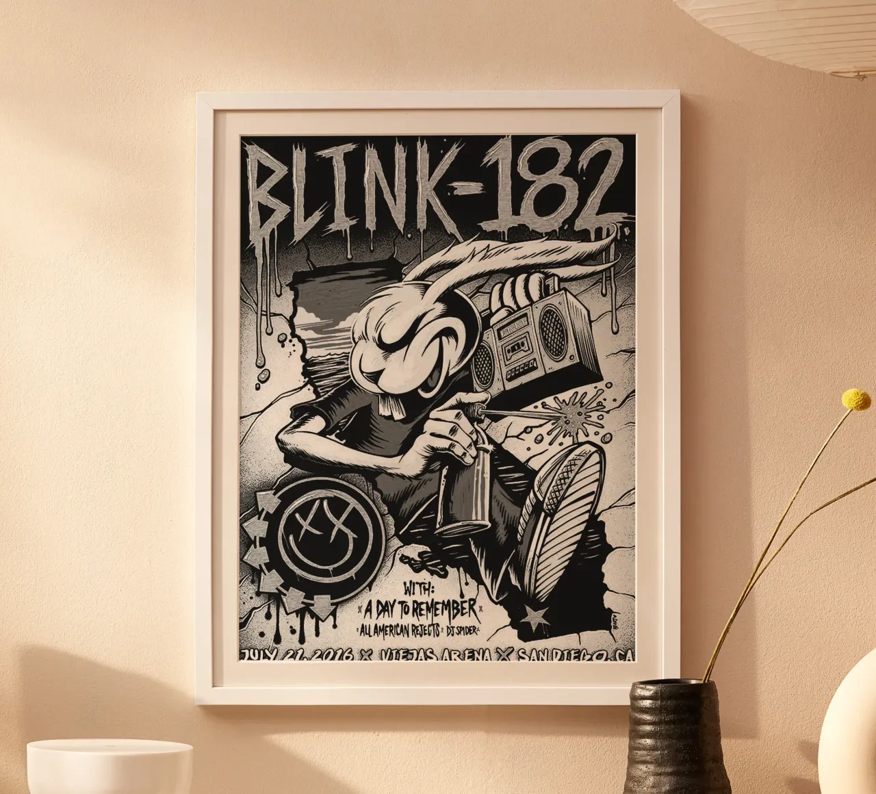 Art du groupe Blink-182 hahnemühle de vanhesling