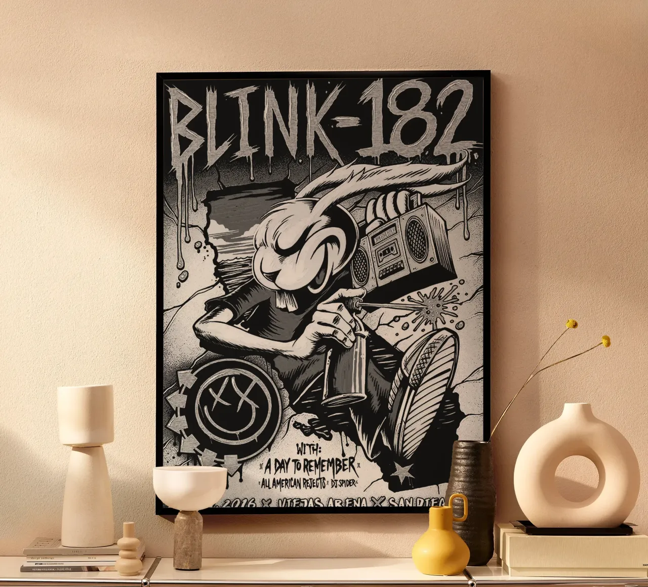 Art du groupe Blink-182 hahnemühle de vanhesling