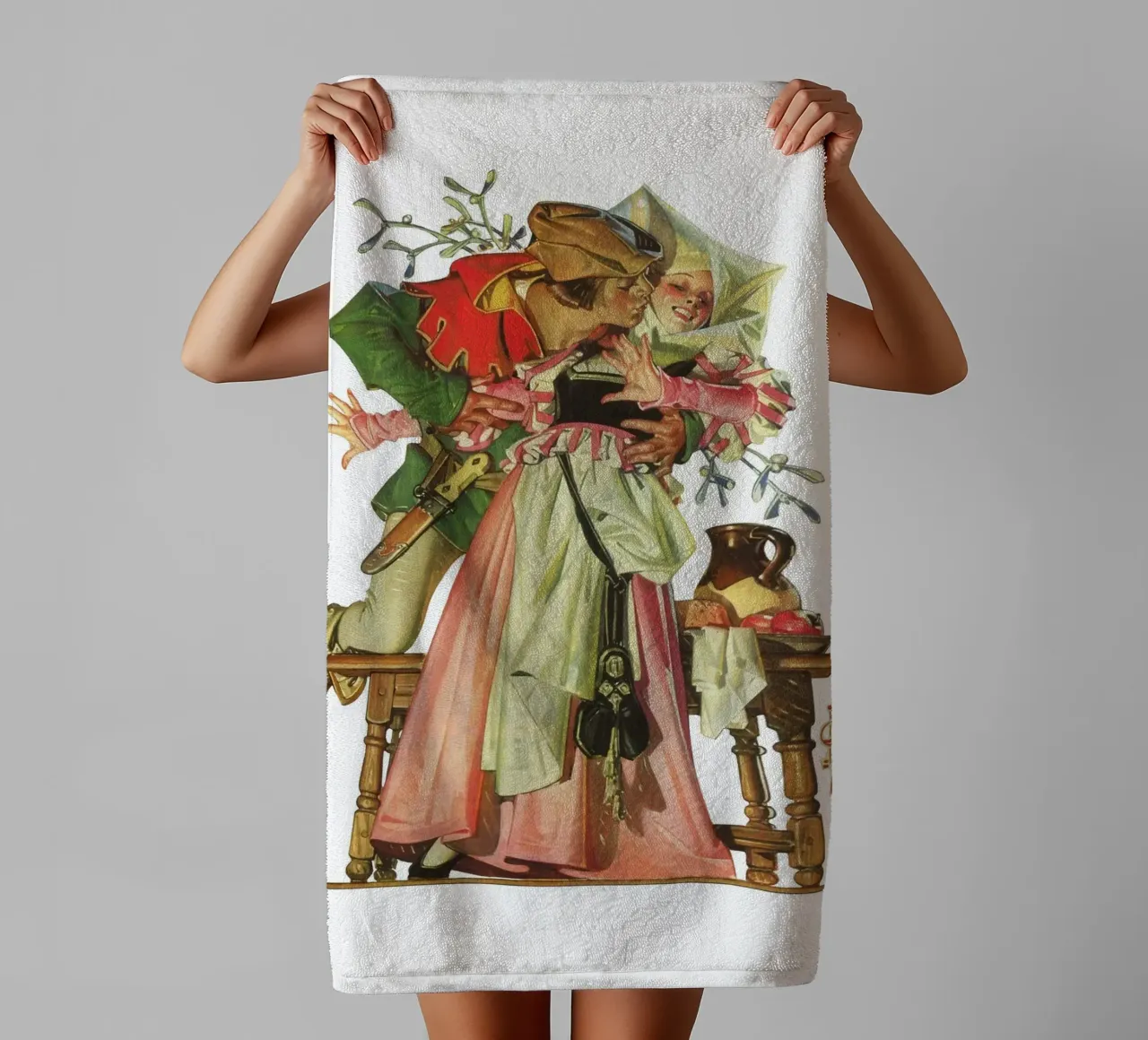 JCL 011 towel by JC Leyendecker