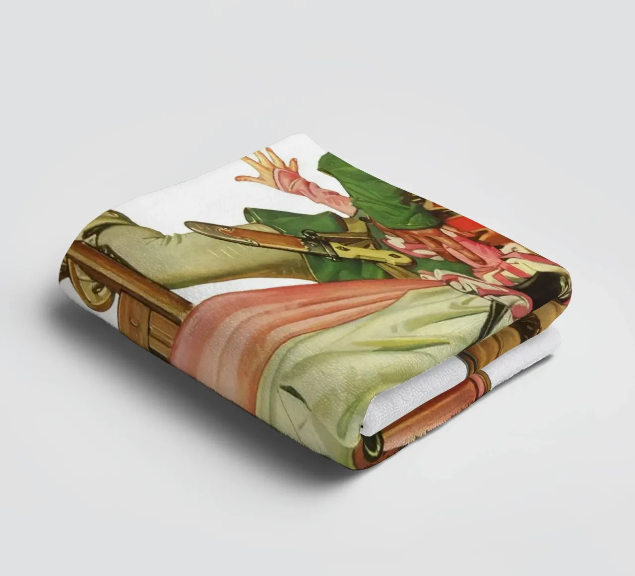 JCL 011 towel by JC Leyendecker