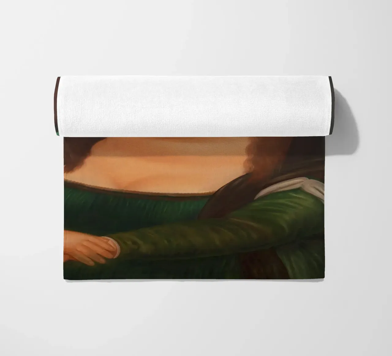 Monna Lisa di Fernando Botero telo mare da Classic Art Prints