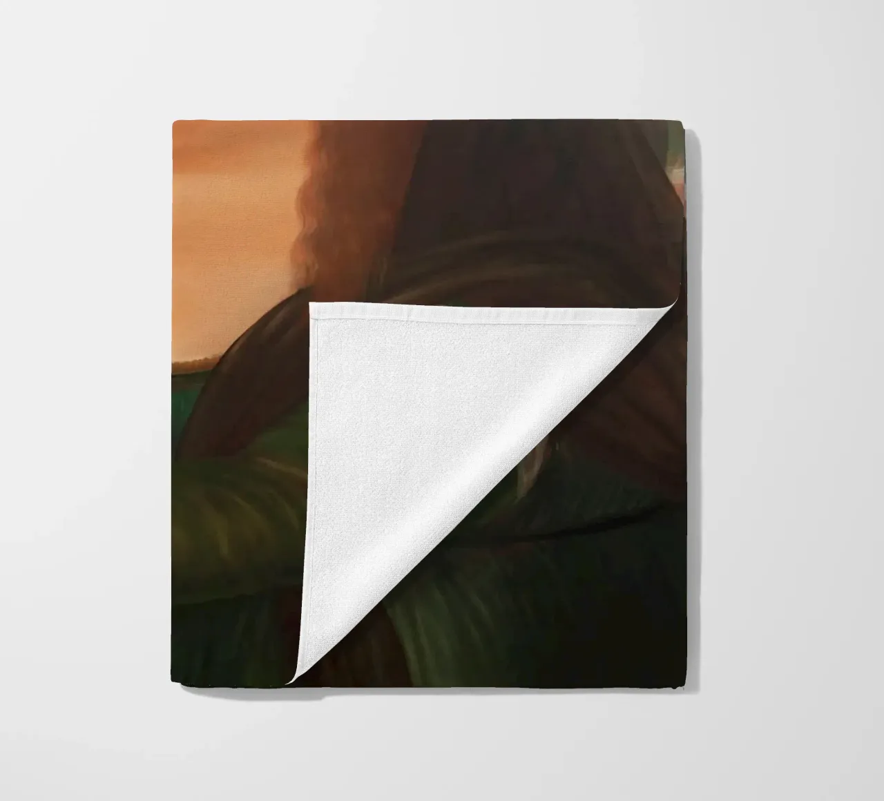 Monna Lisa di Fernando Botero telo mare da Classic Art Prints