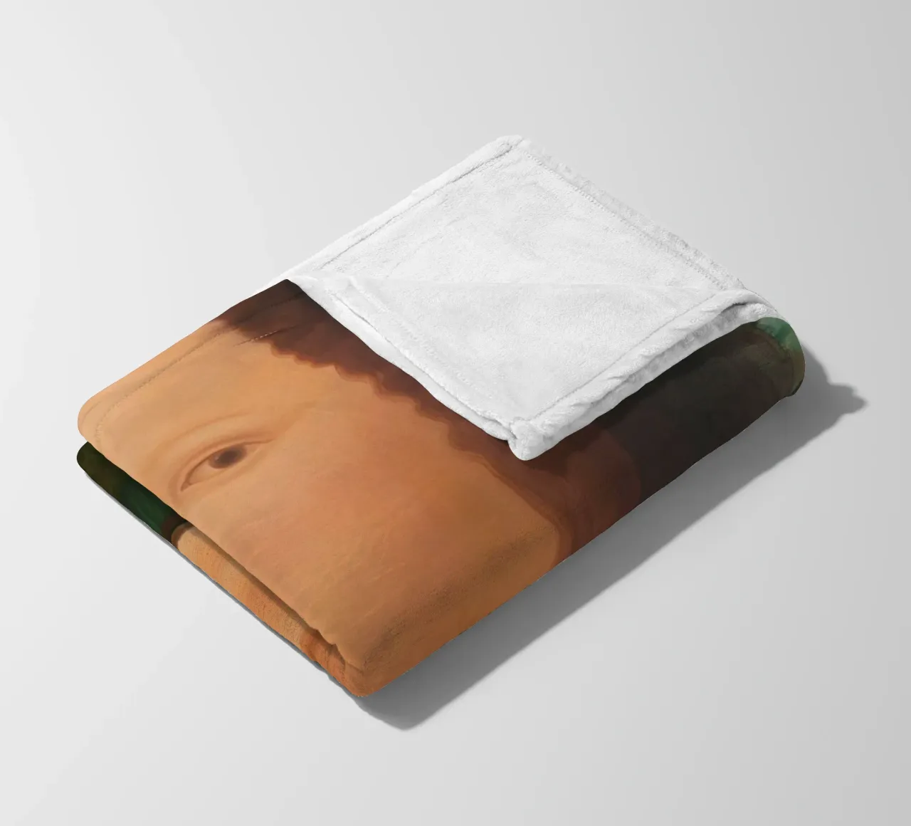 Monna Lisa di Fernando Botero coperta in pile da Classic Art Prints