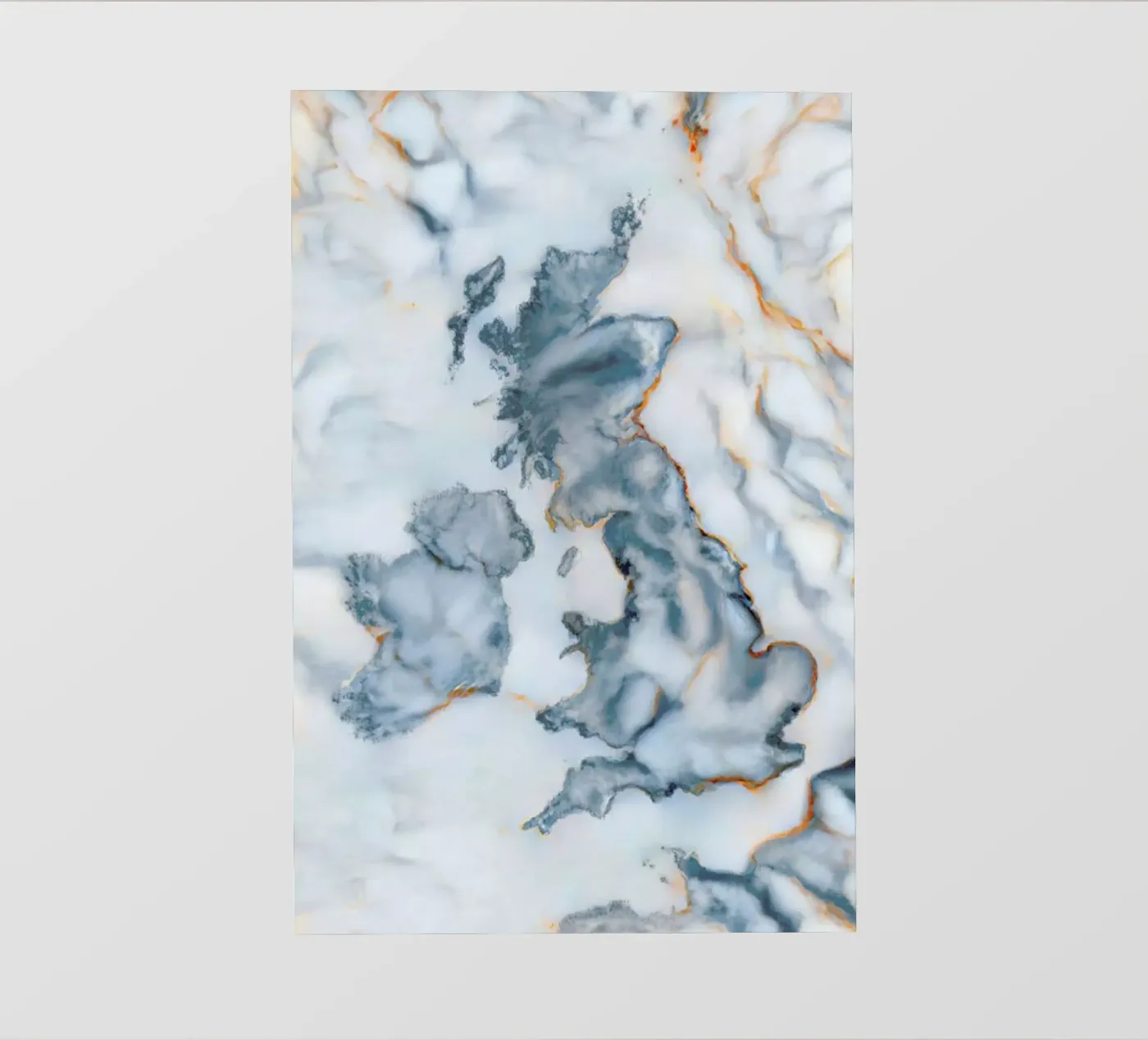 Uk Marble Map pellicola backlit da Octavian