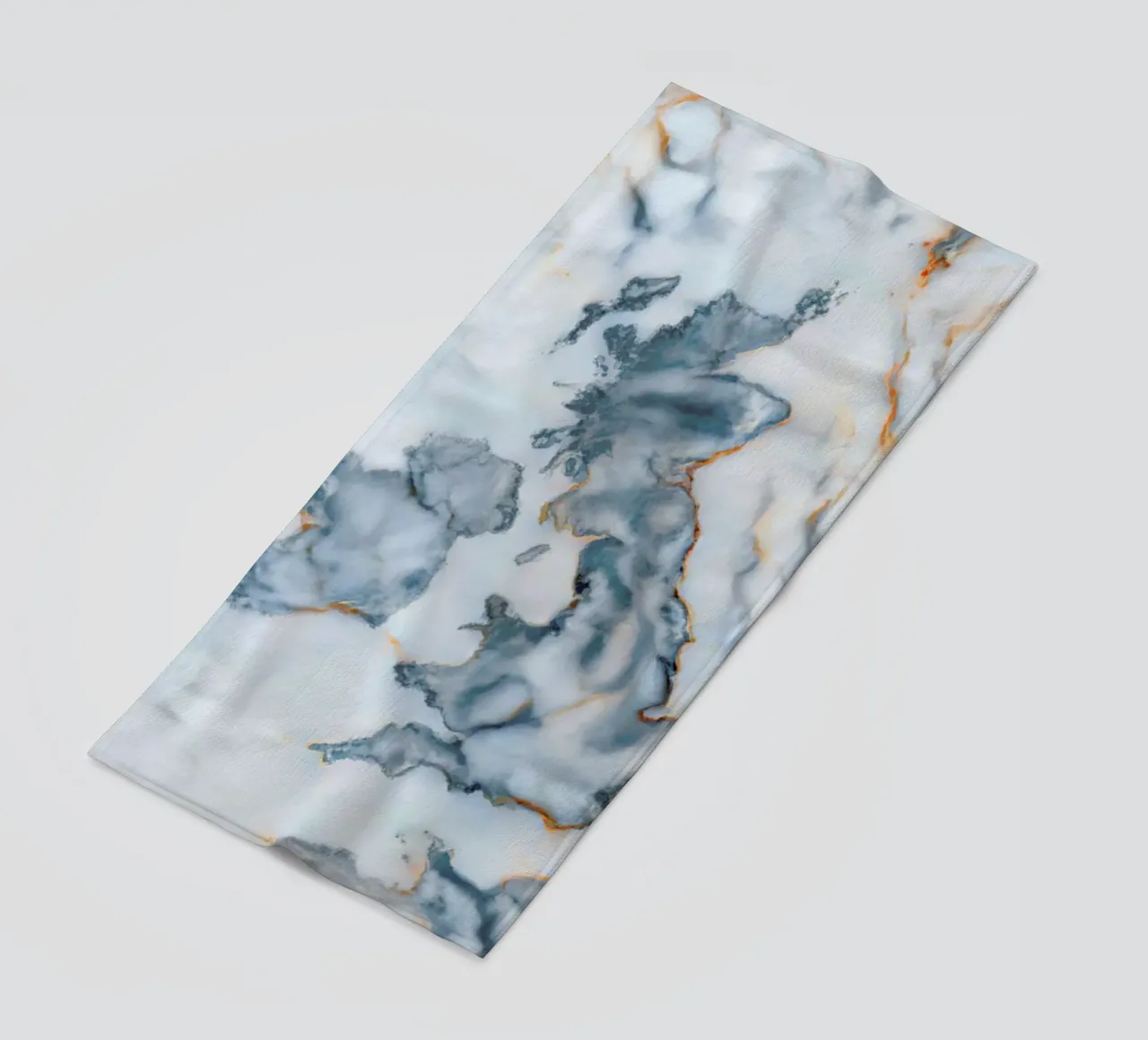 Uk Marble Map telo mare da Octavian