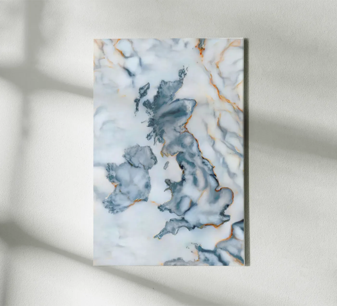 Uk Marble Map tela da Octavian