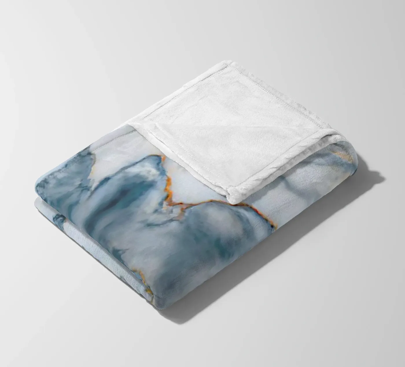 Uk Marble Map Fleecedecke von Octavian