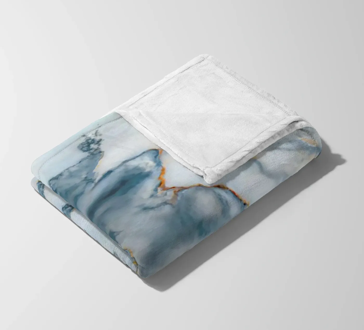 Uk Marble Map Fleecedecke von Octavian