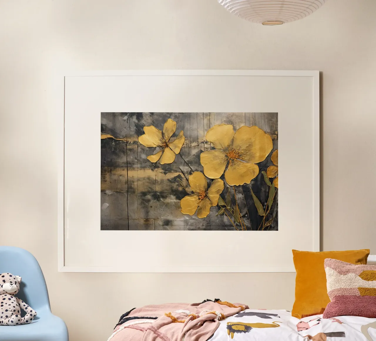 Arte da parete di Imagine poster con telaio in legno da Imagine