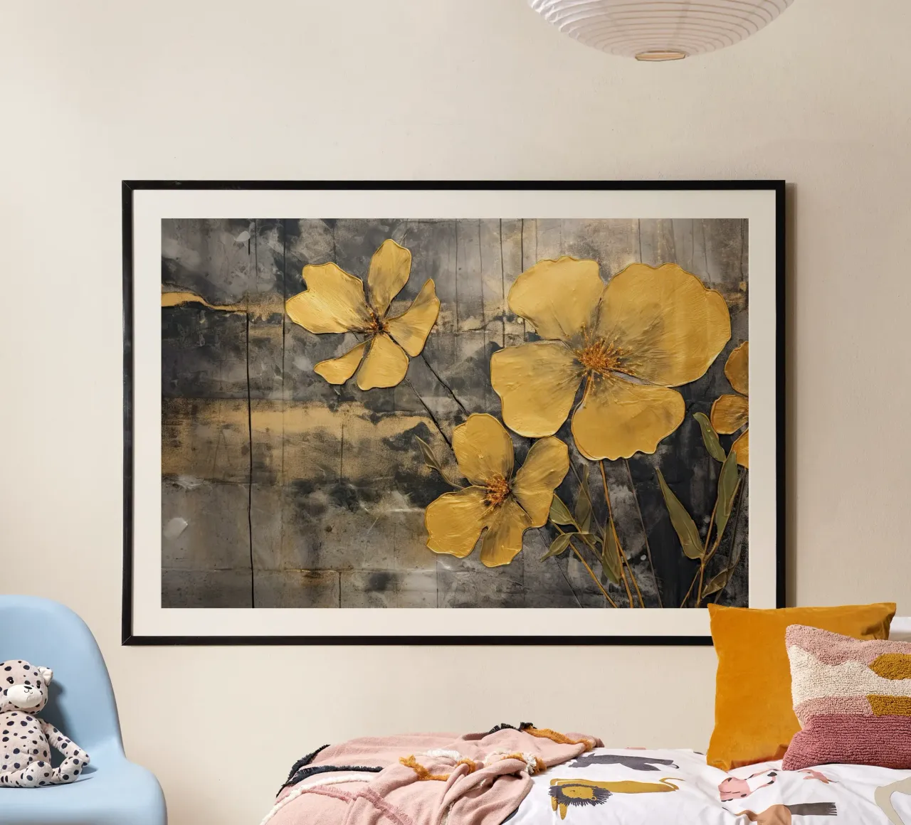 Arte da parete di Imagine poster con telaio in legno da Imagine