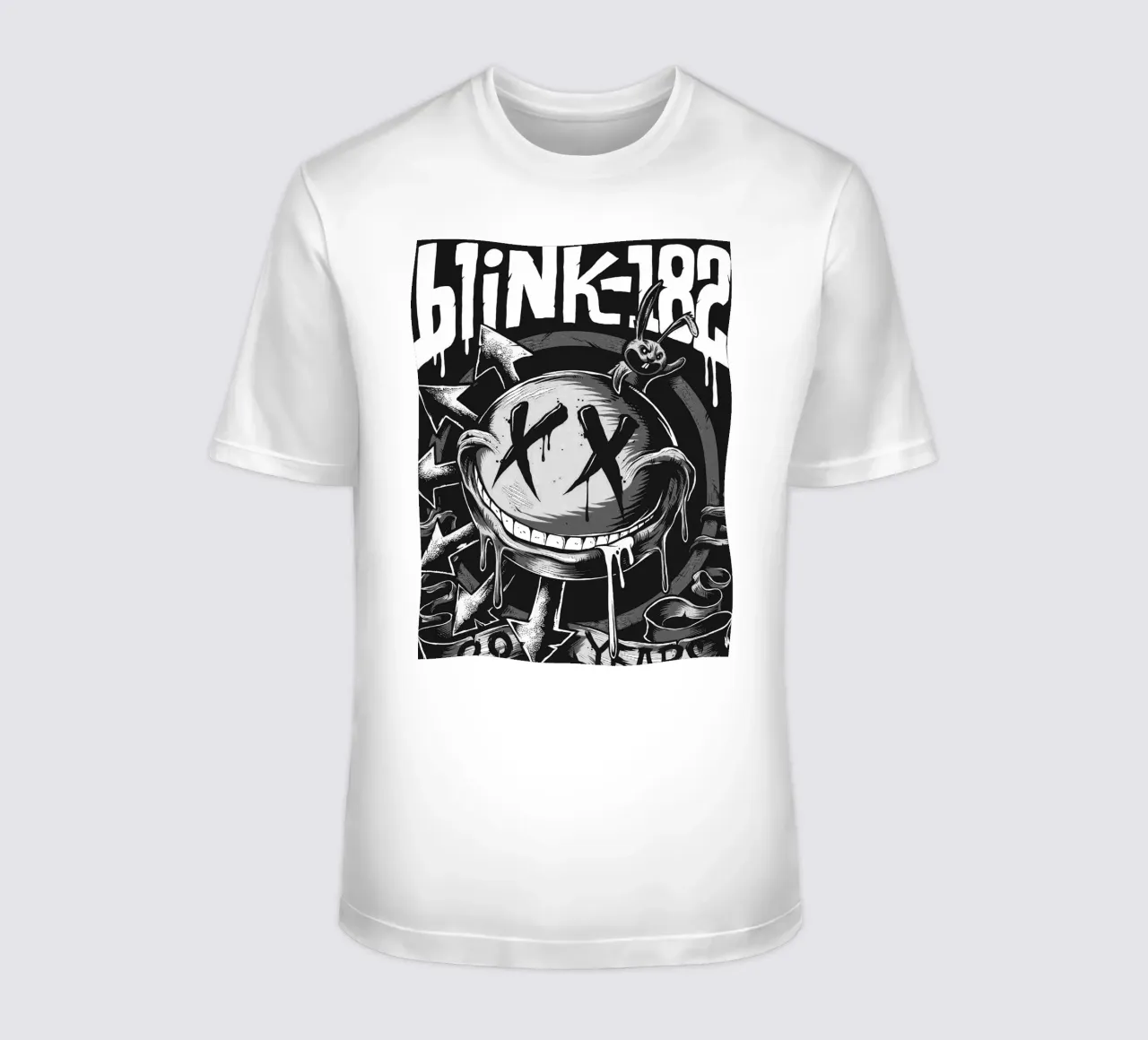 Blink-182 band art t-shirt da vanhesling