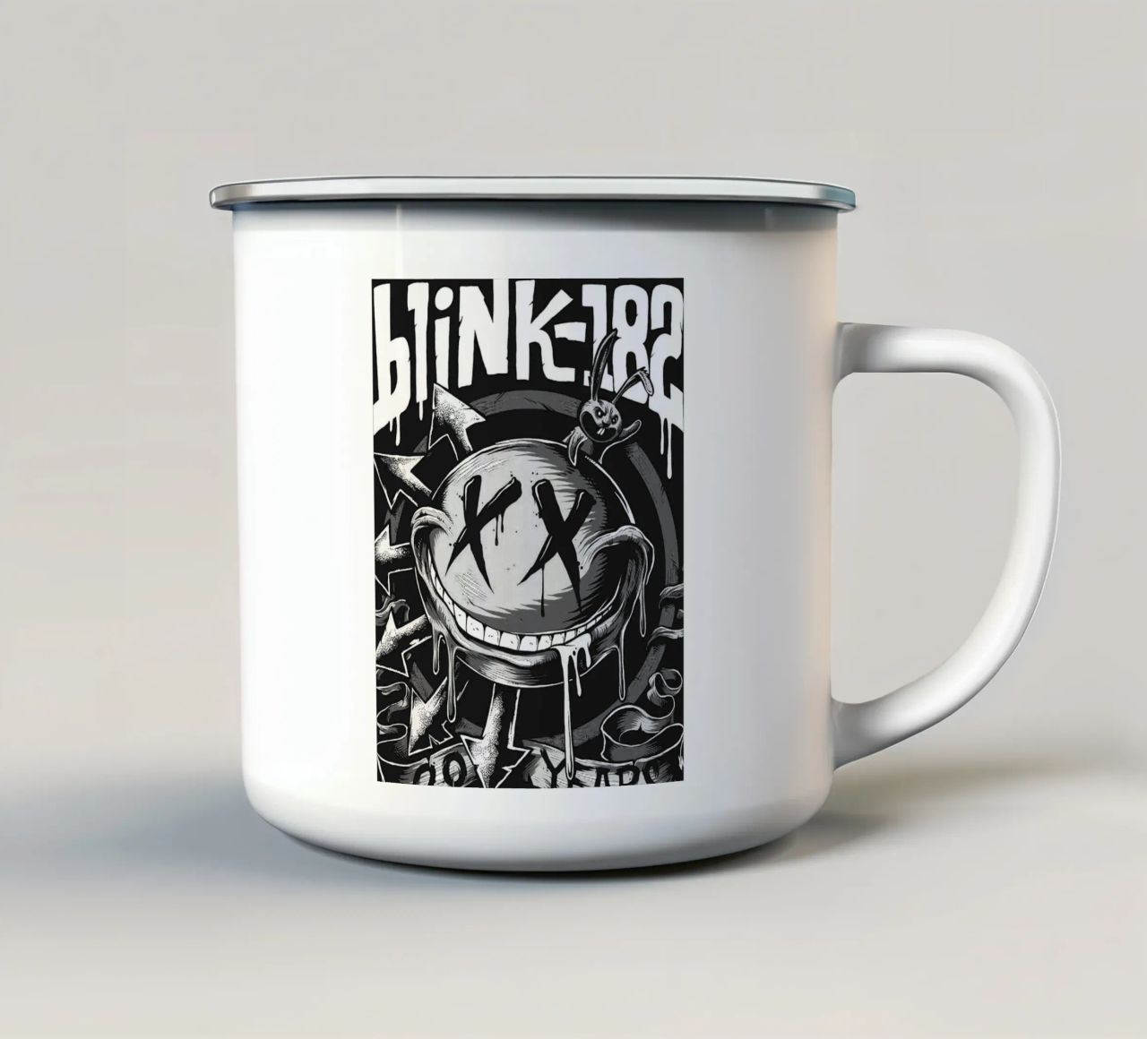 Blink-182 band art tazza in smalto da vanhesling