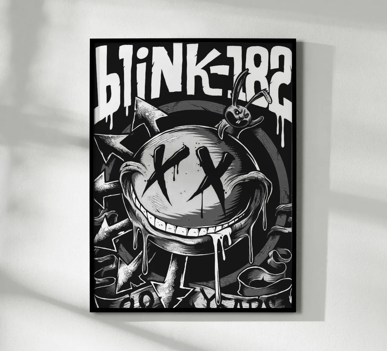 Blink-182 band art carta hahnemühle da vanhesling