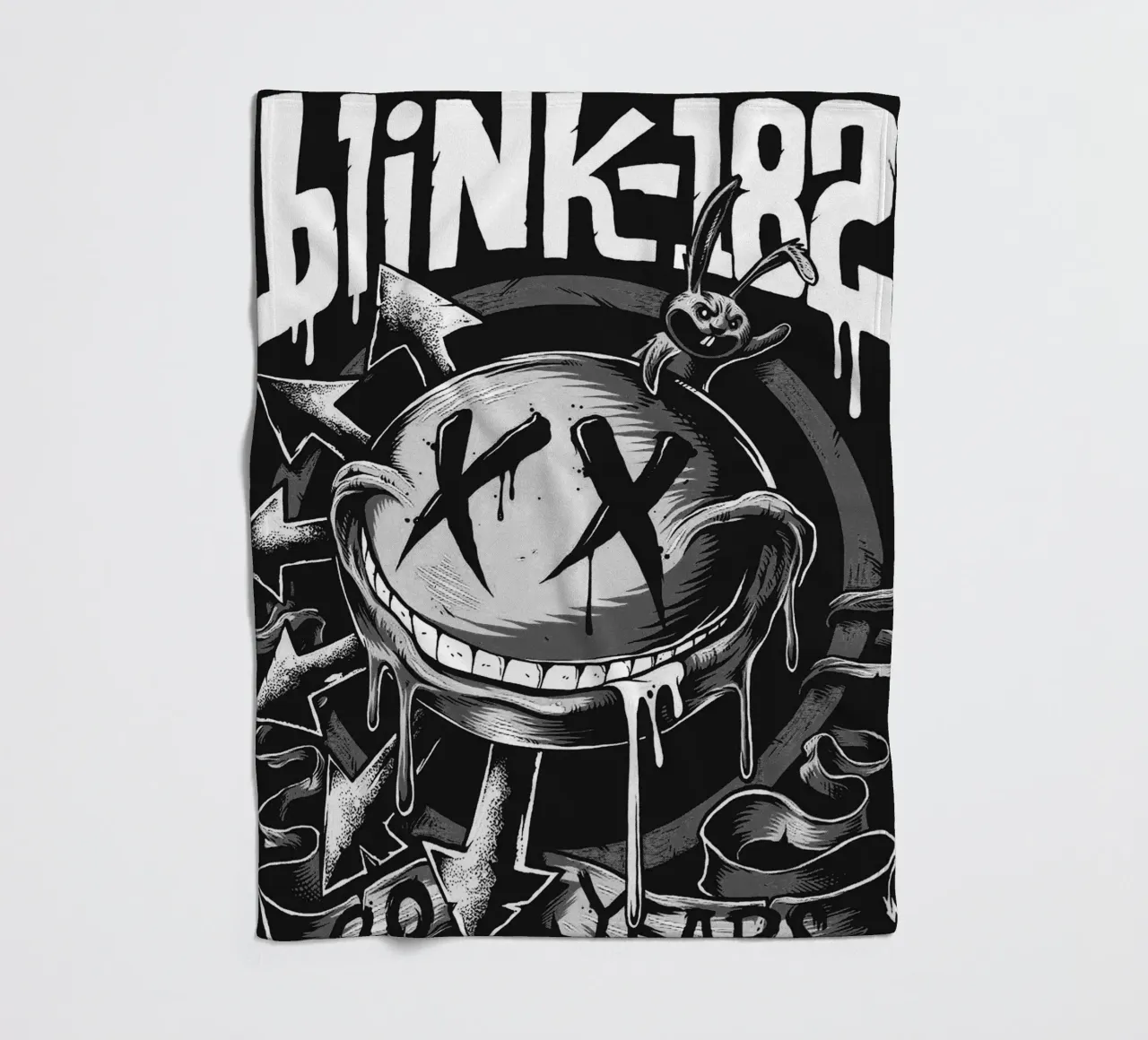 Blink-182 band art coperta in pile da vanhesling