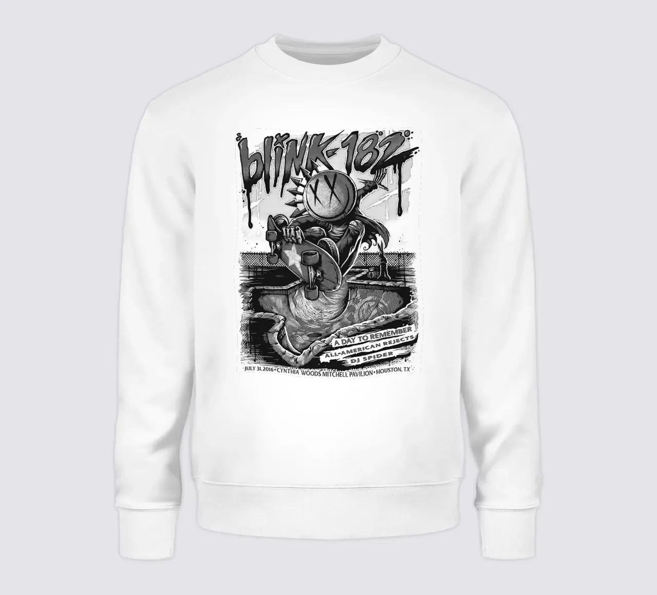 Art du groupe Blink-182 sweat de vanhesling