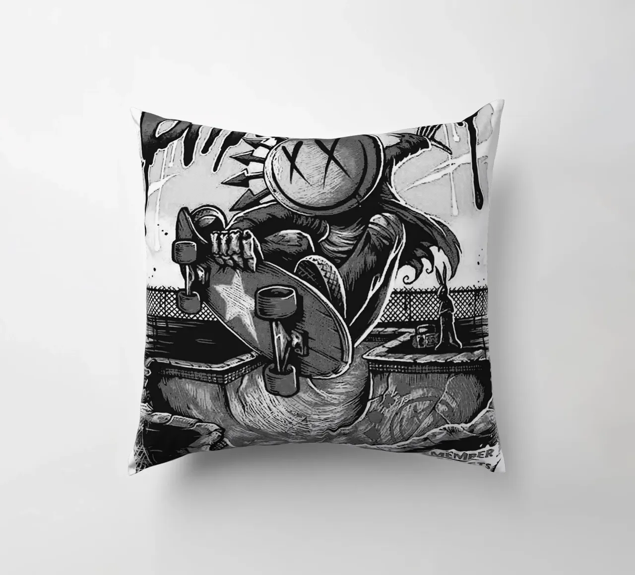 Art du groupe Blink-182 coussin de vanhesling