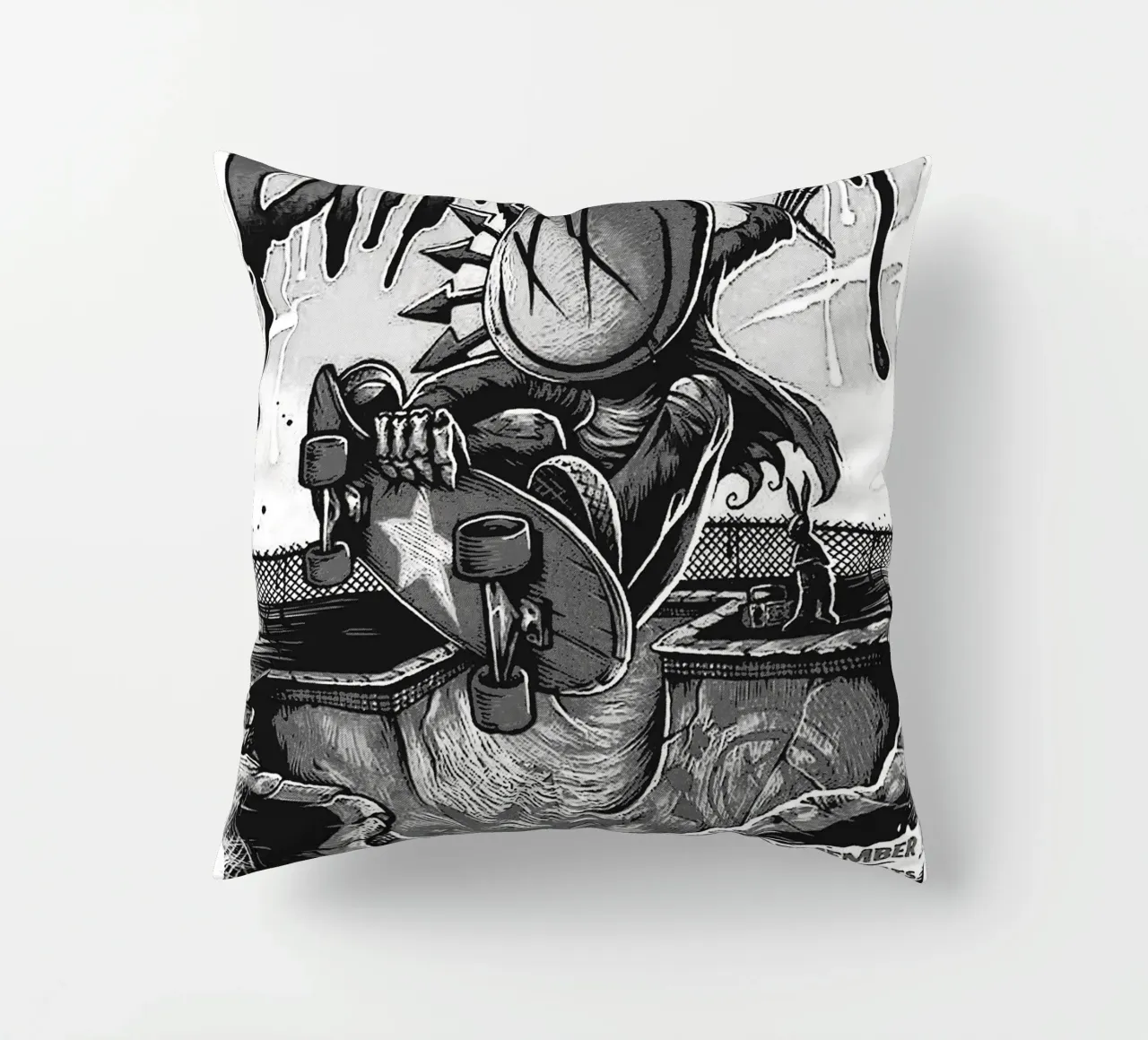 Art du groupe Blink-182 coussin de vanhesling