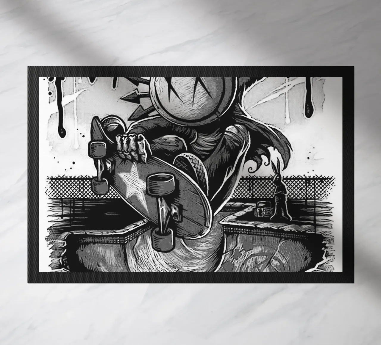 Art du groupe Blink-182 paillasson de vanhesling