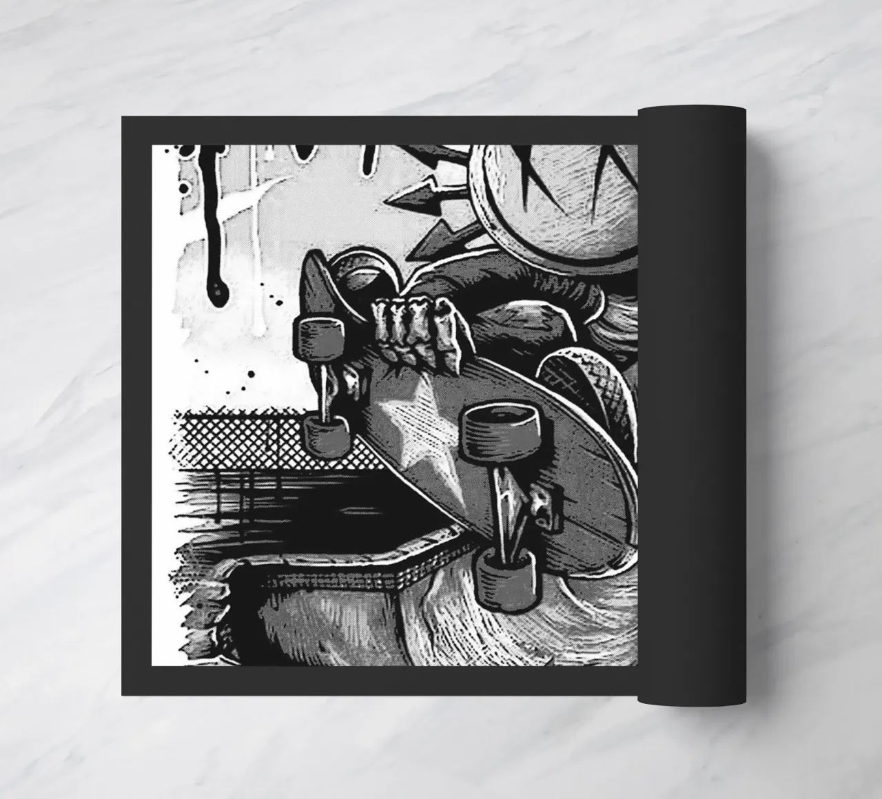 Art du groupe Blink-182 paillasson de vanhesling