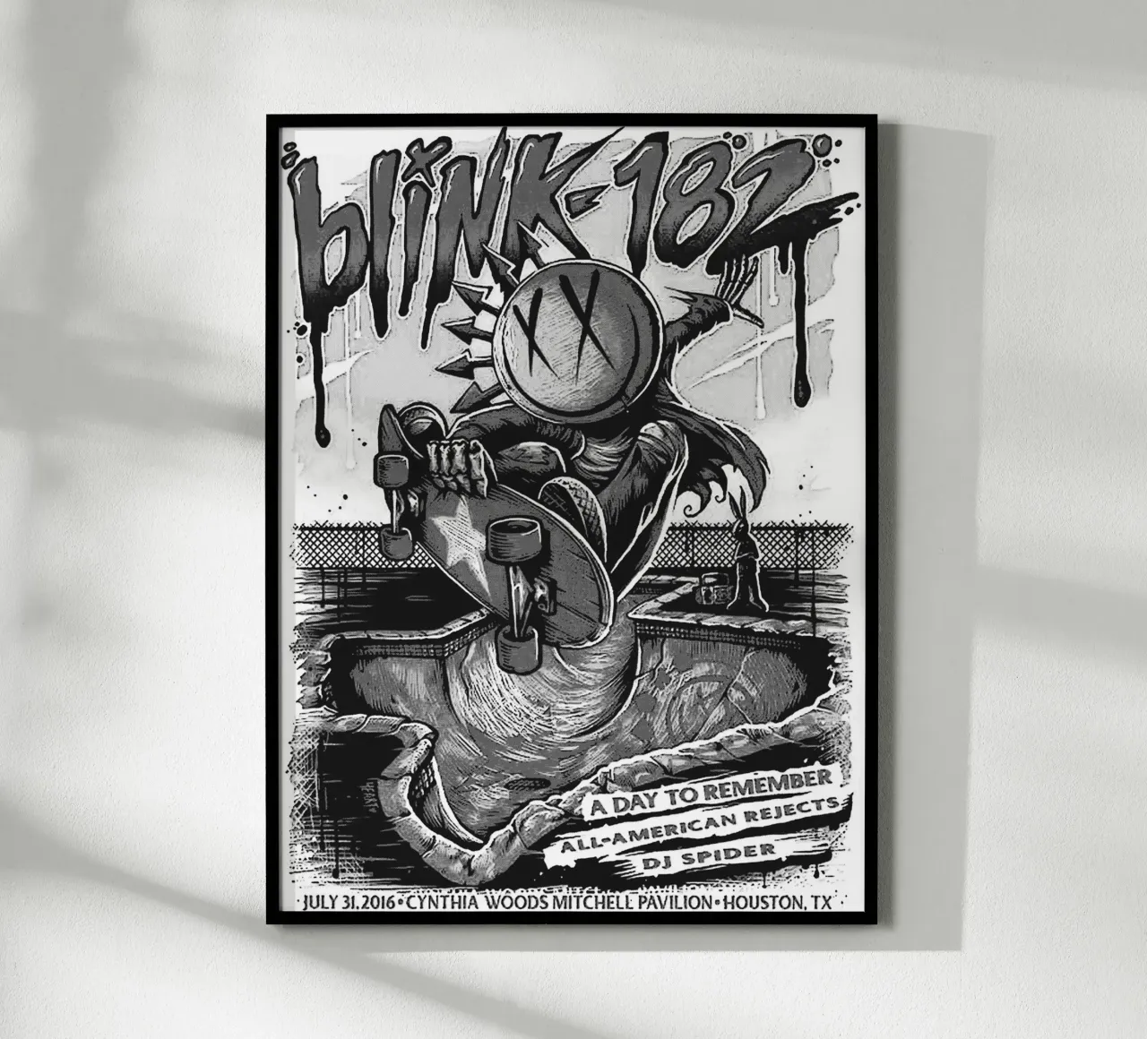 Art du groupe Blink-182 hahnemühle de vanhesling
