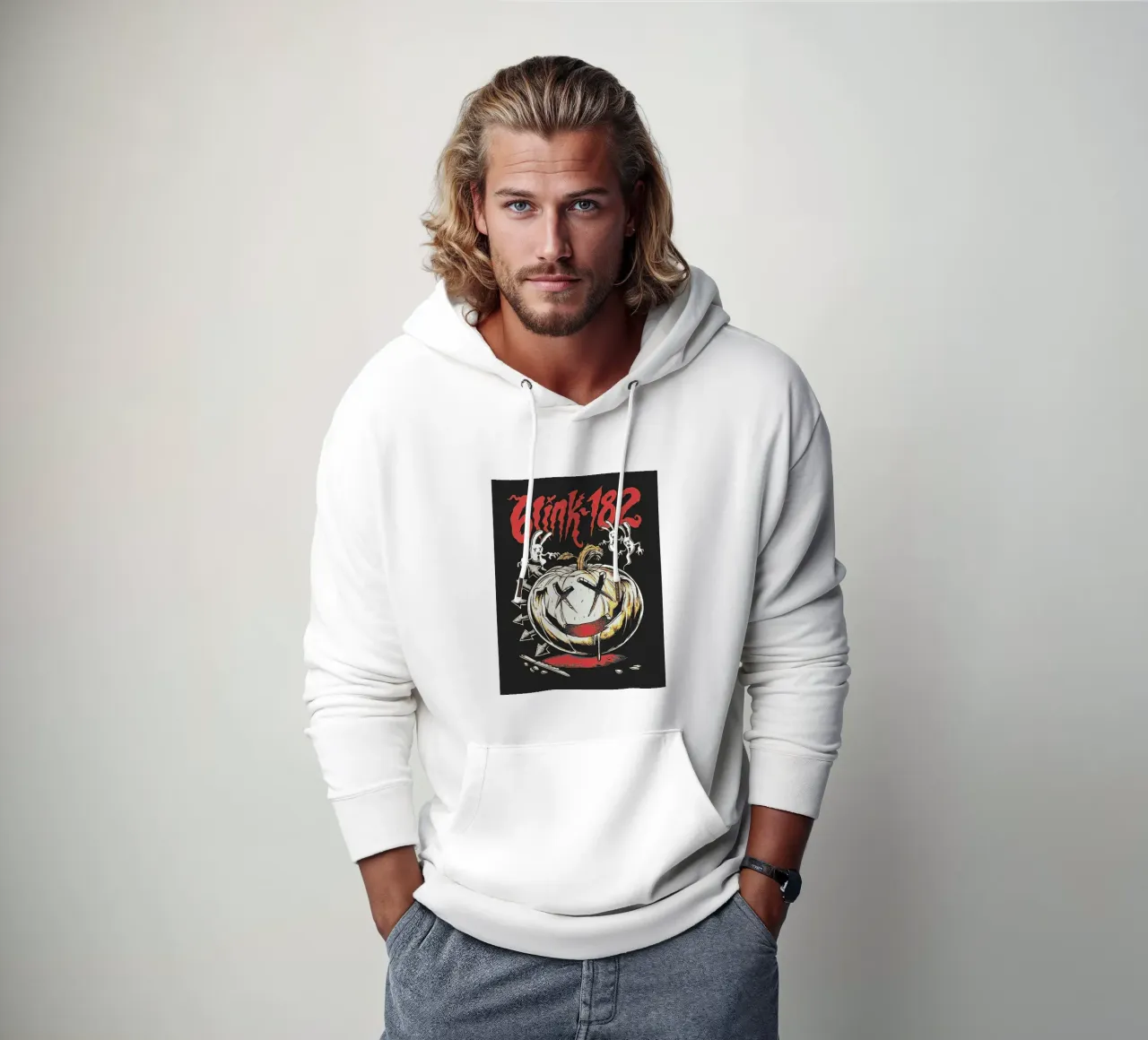 Blink-182-Bandgrafik Hoodie von vanhesling