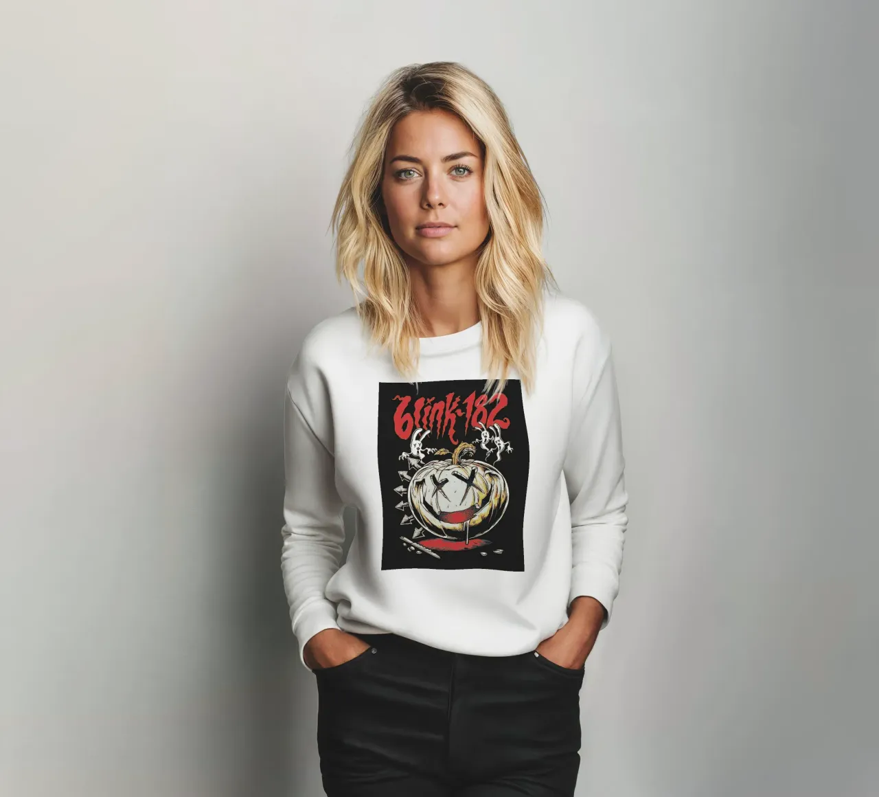 Art du groupe Blink-182 sweat de vanhesling