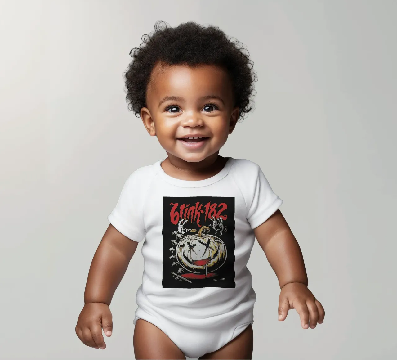 Blink-182-Bandgrafik Kurzarm Babybody von vanhesling