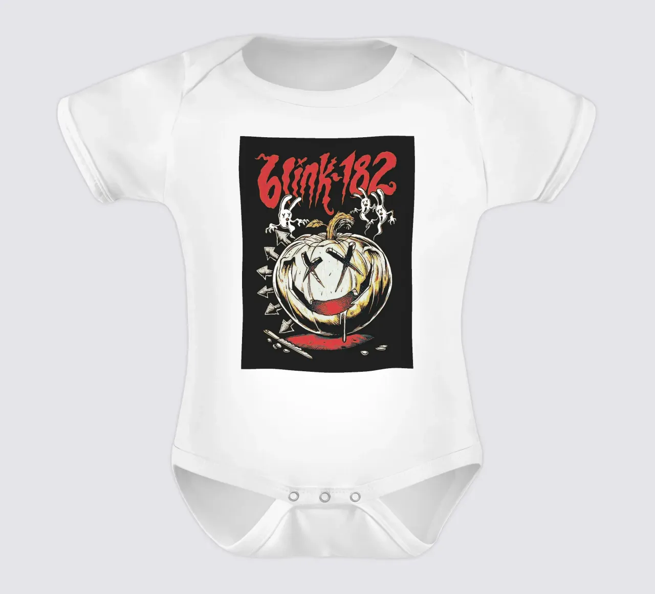 Blink-182-Bandgrafik Kurzarm Babybody von vanhesling