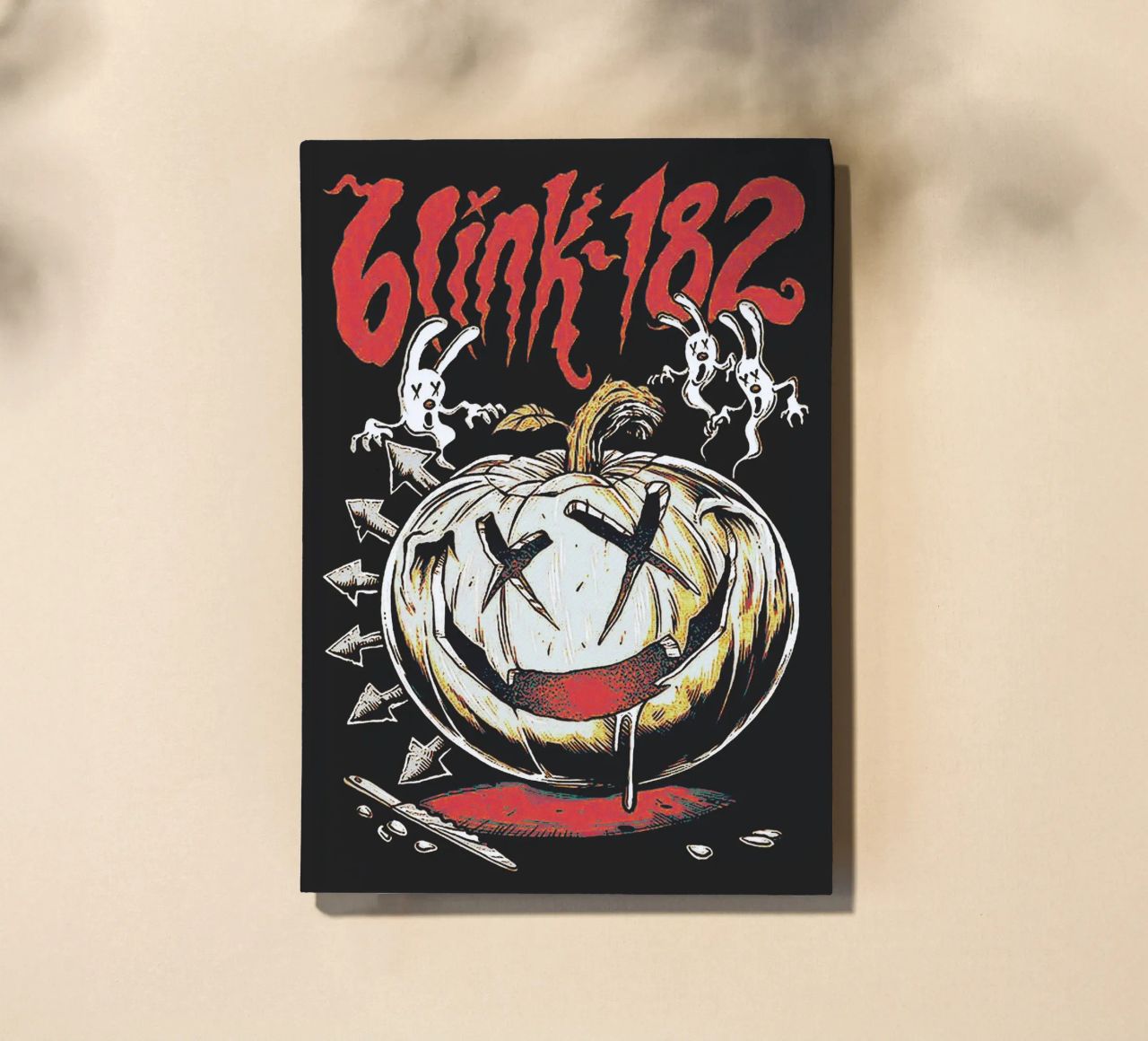 Art du groupe Blink-182 carnet de notes de vanhesling