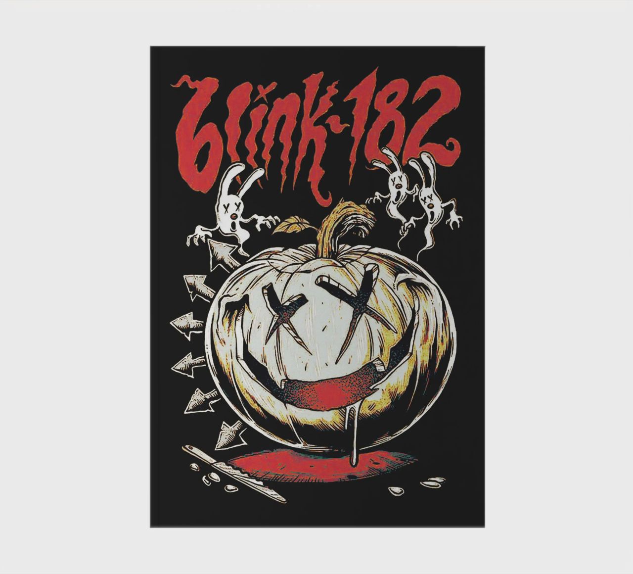 Art du groupe Blink-182 carnet de notes de vanhesling