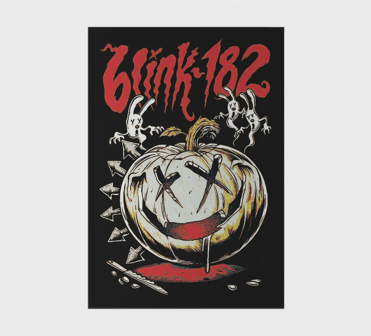 Art du groupe Blink-182 carnet de notes de vanhesling