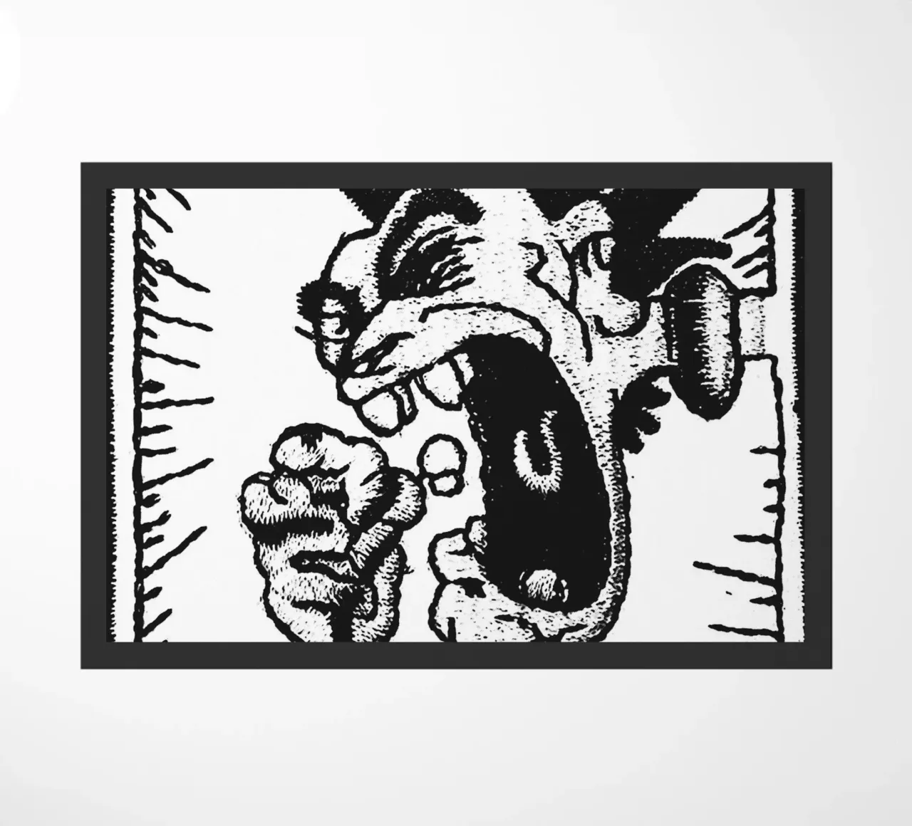art du groupe rancid paillasson de vanhesling