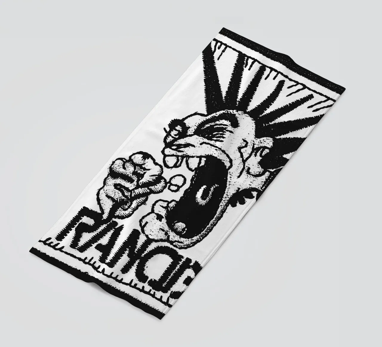 art du groupe rancid serviette de plage de vanhesling