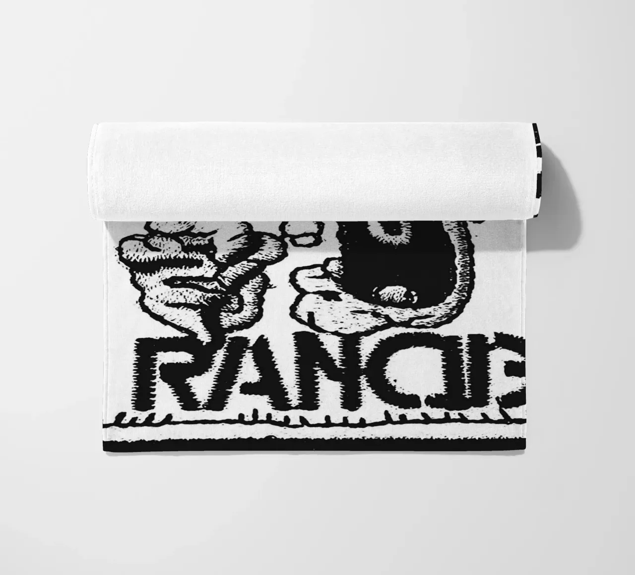 art du groupe rancid serviette de plage de vanhesling