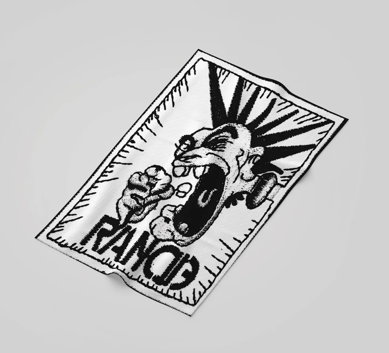 art du groupe rancid serviette de plage de vanhesling