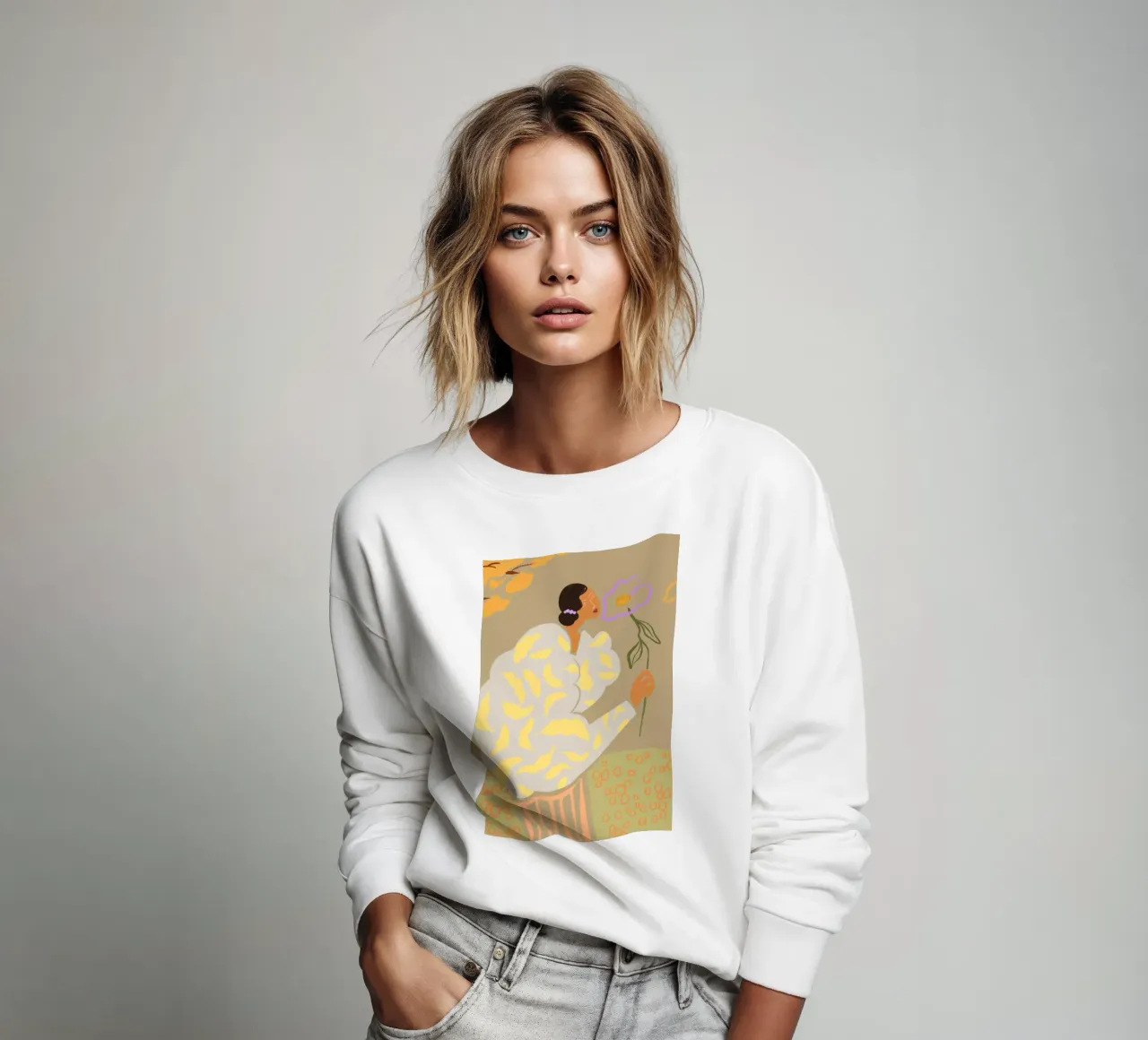 Flourish Sweatshirt von Arty Guava