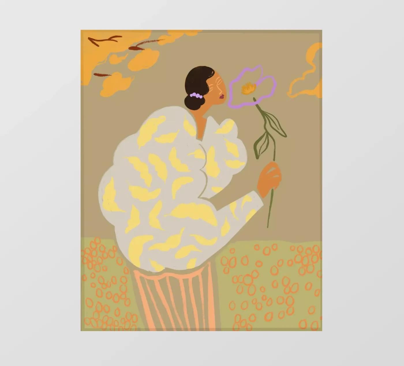 Flourish pellicola backlit da Arty Guava