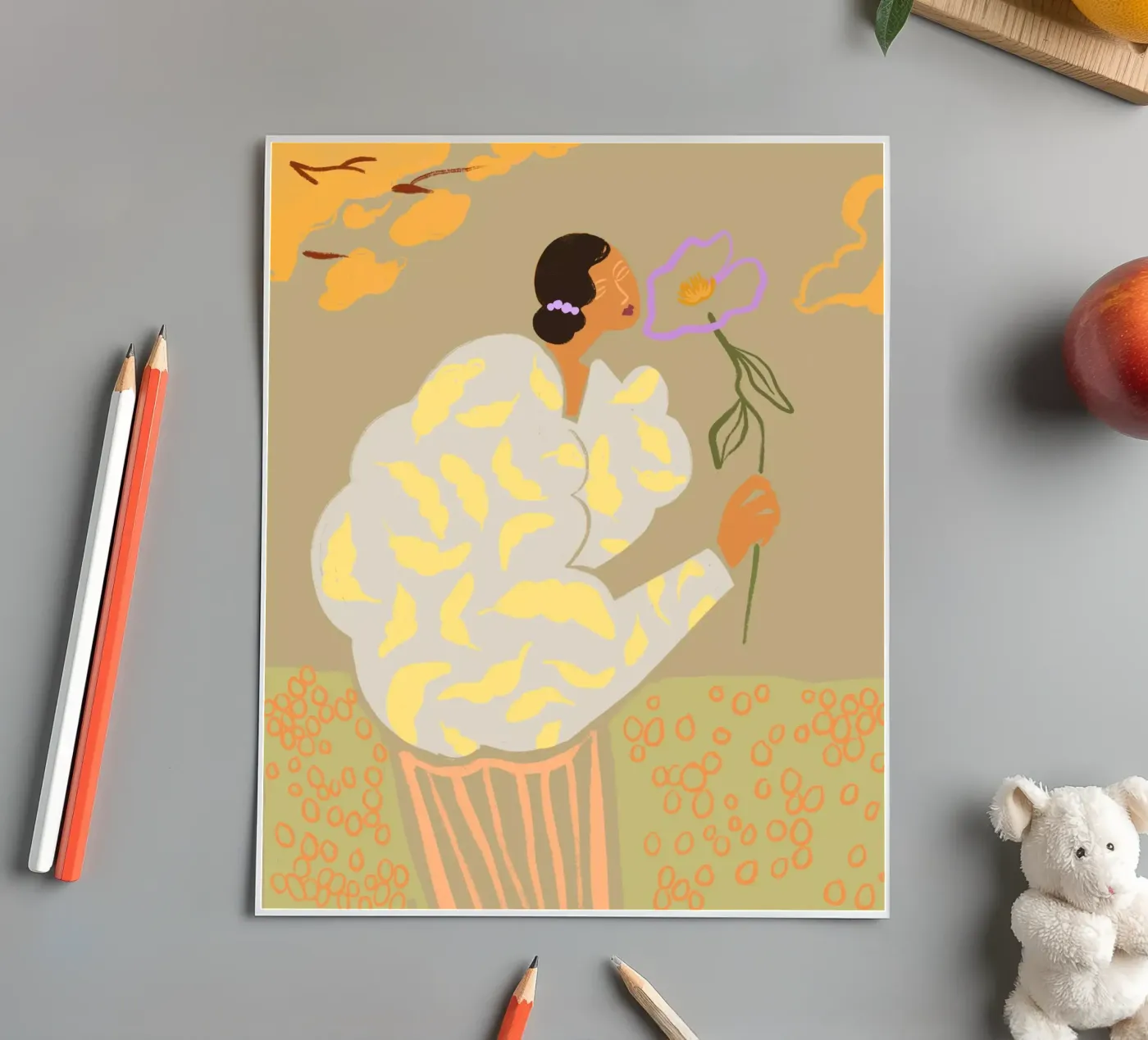 Flourish sticker sheet by Arty Guava