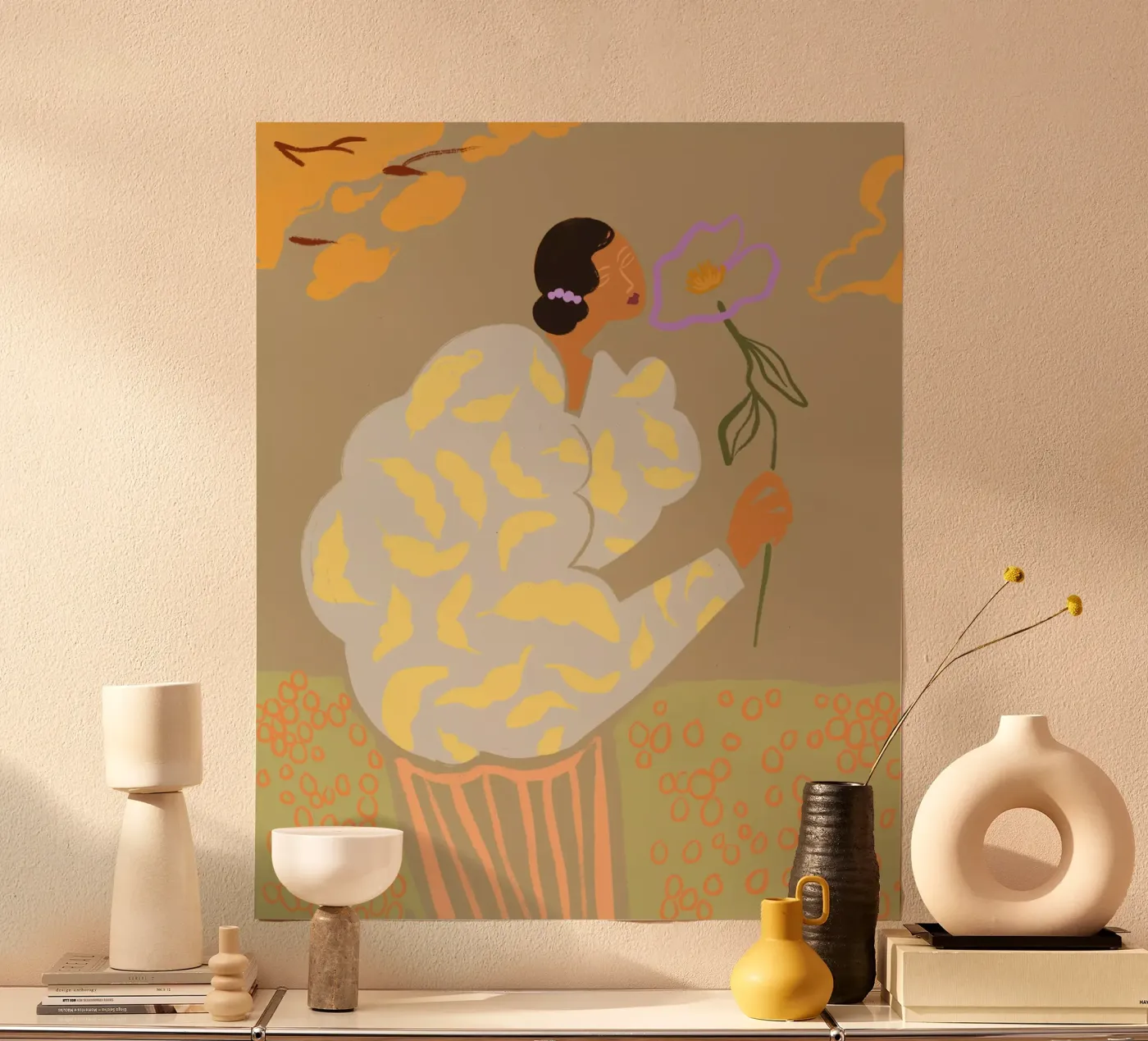 Flourish Poster von Arty Guava