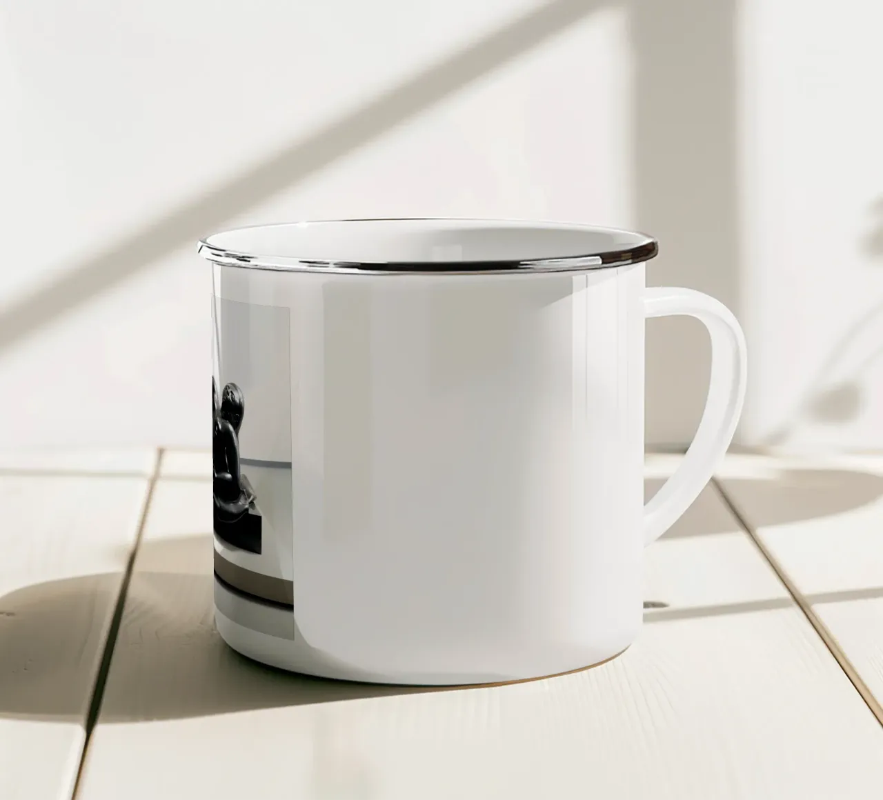 "Figura reclinata" di Fernando Botero tazza in smalto da Classic Art Prints