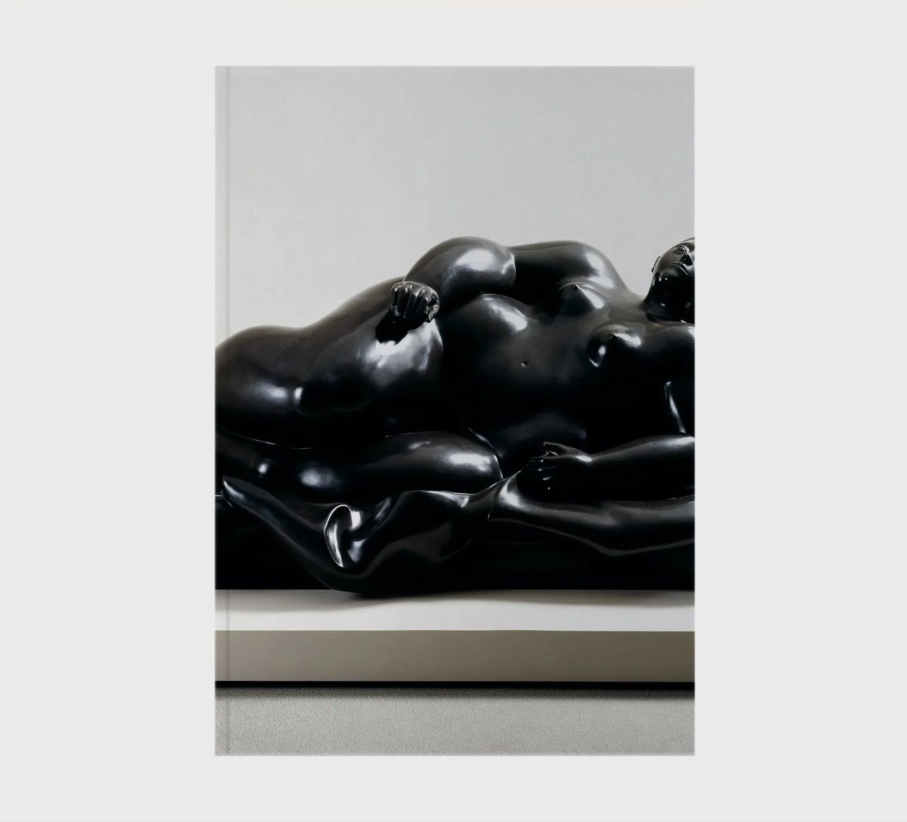 “Reclining Figure” by Fernando Botero notebook by Classic Art Prints