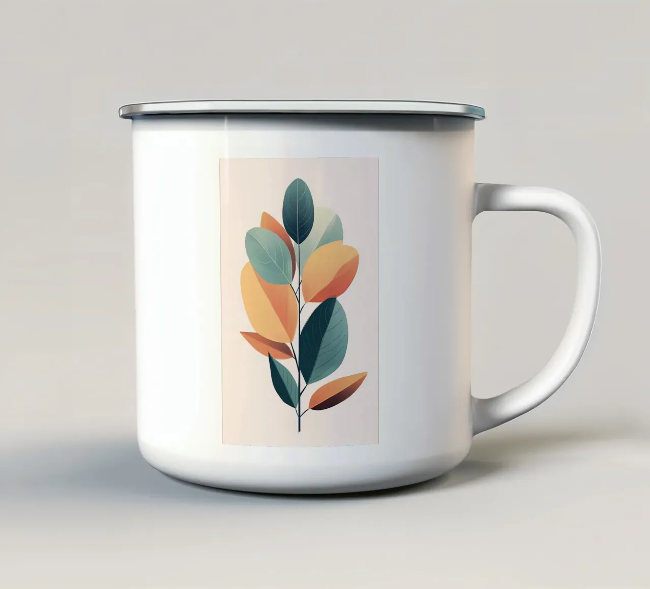 Arte da parete di Imagine tazza in smalto da Imagine