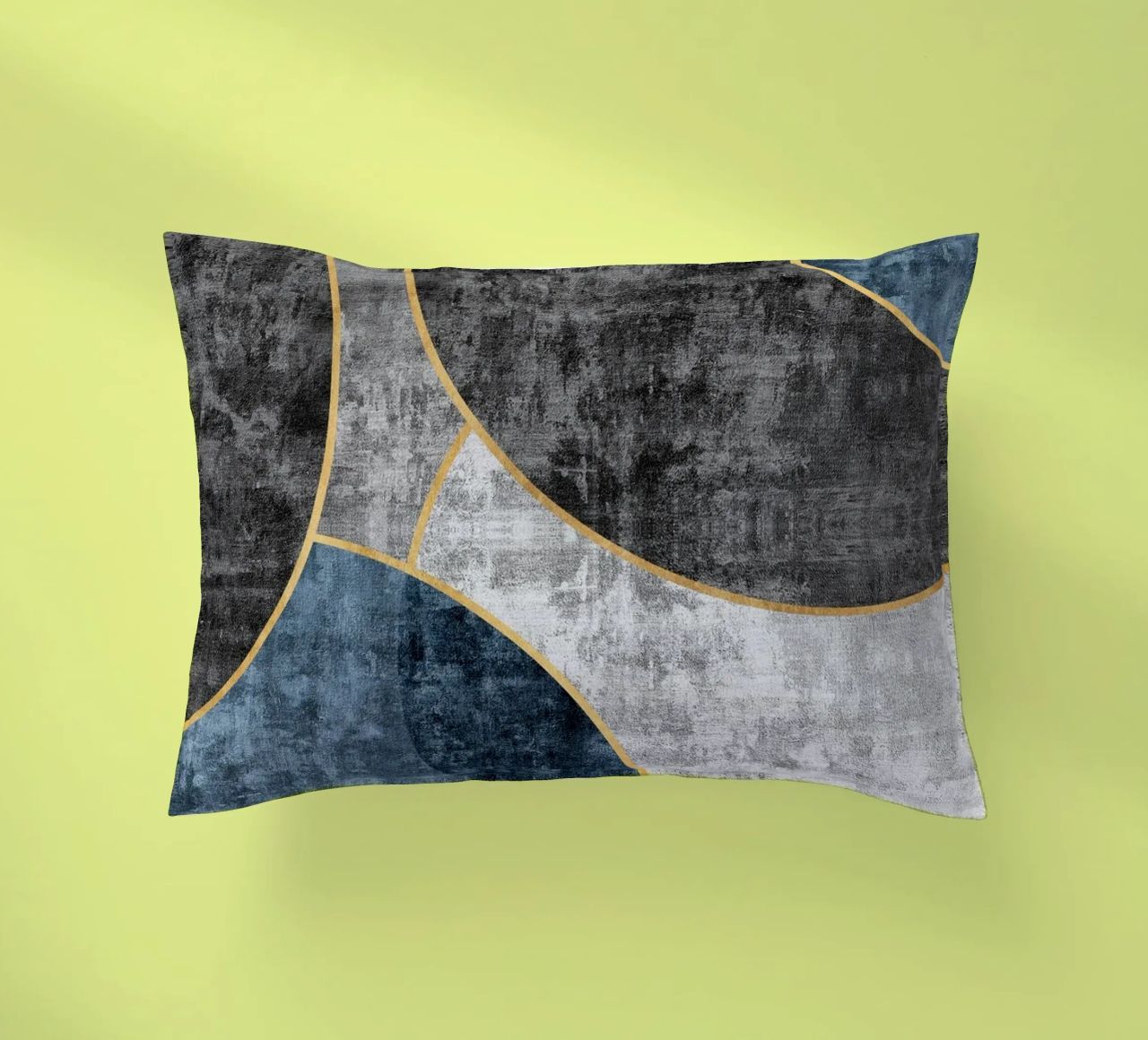abstract art circles textures cuscino da vintageshop